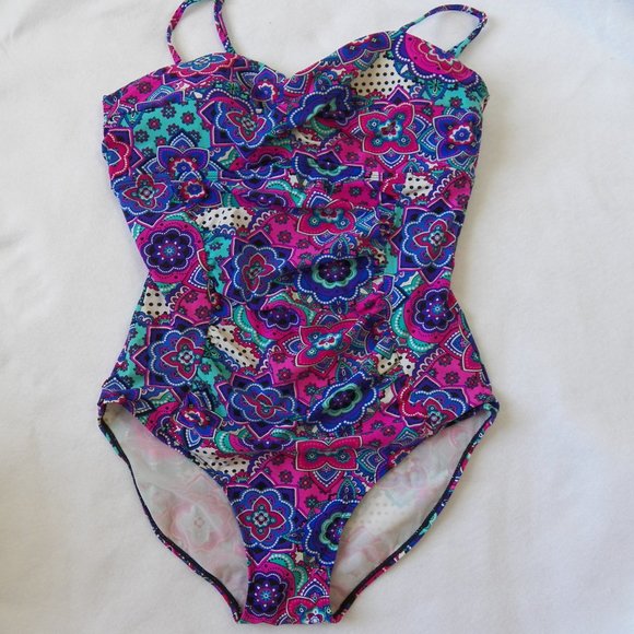 Assets Spanx One Piece Swimsuit, Size Large - Picture 4 of 7